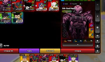 Contas com 6 Unbounds, Equipamentos miticos e +