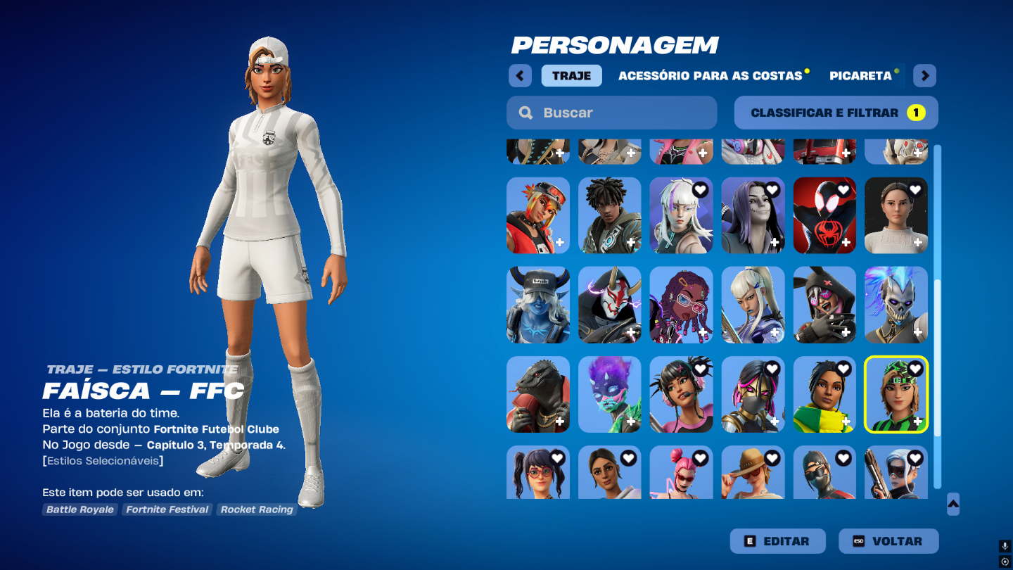 Continha fortnite FULL TRY-HARD [COM PADMÉ]