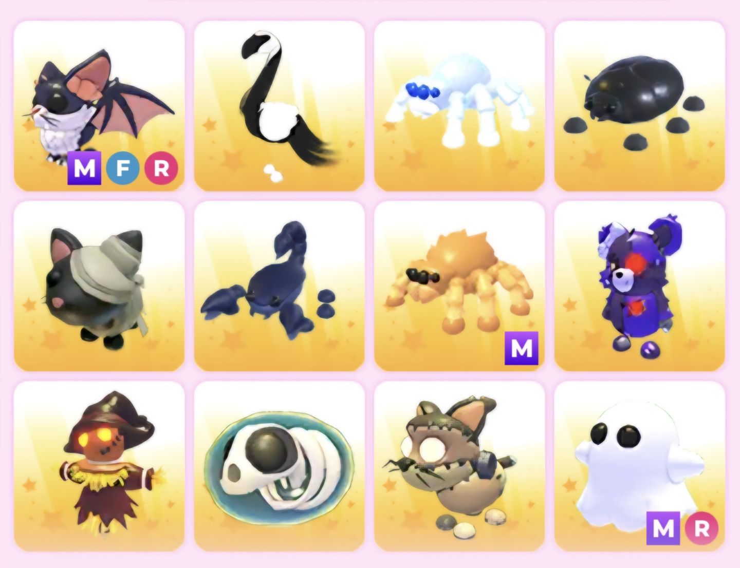 PETS DE HALLOWEEN ADOPT ME | ENTREGA RÁPIDA E GARANTIDA