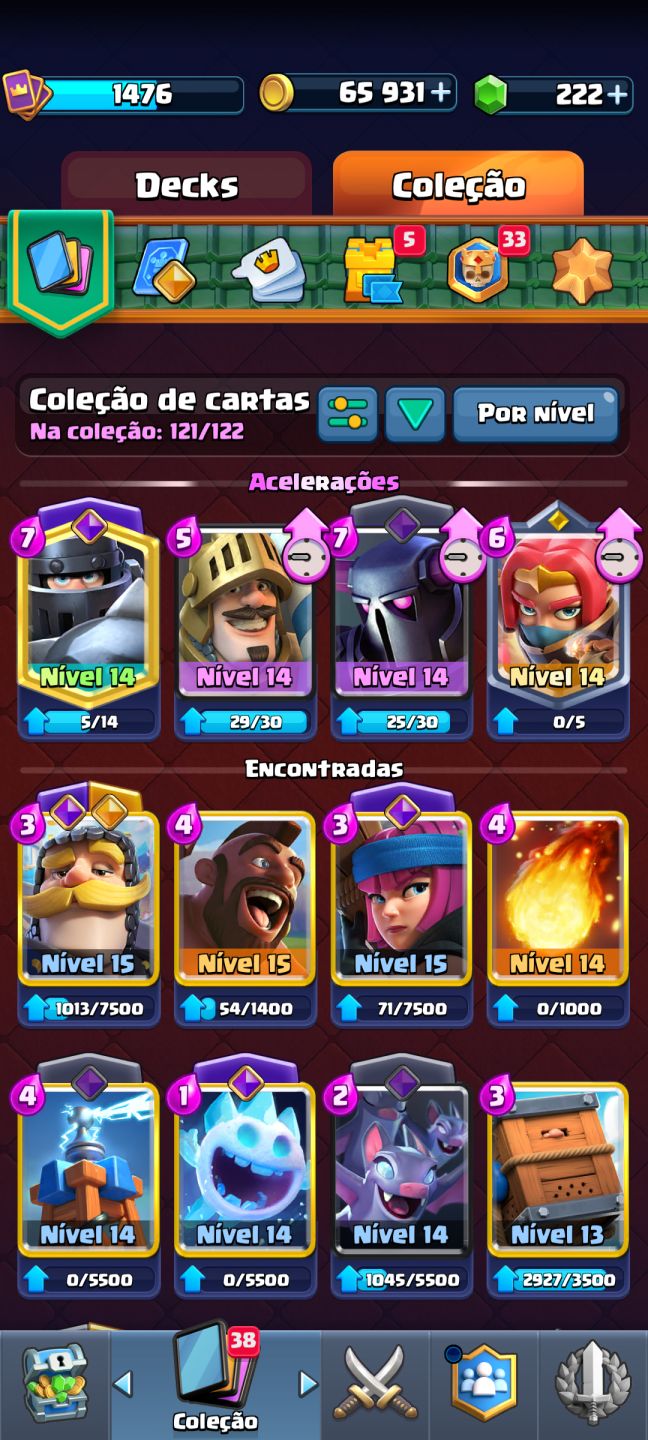CONTA DE CLASH ROYALE | 10K TROFÉUS |