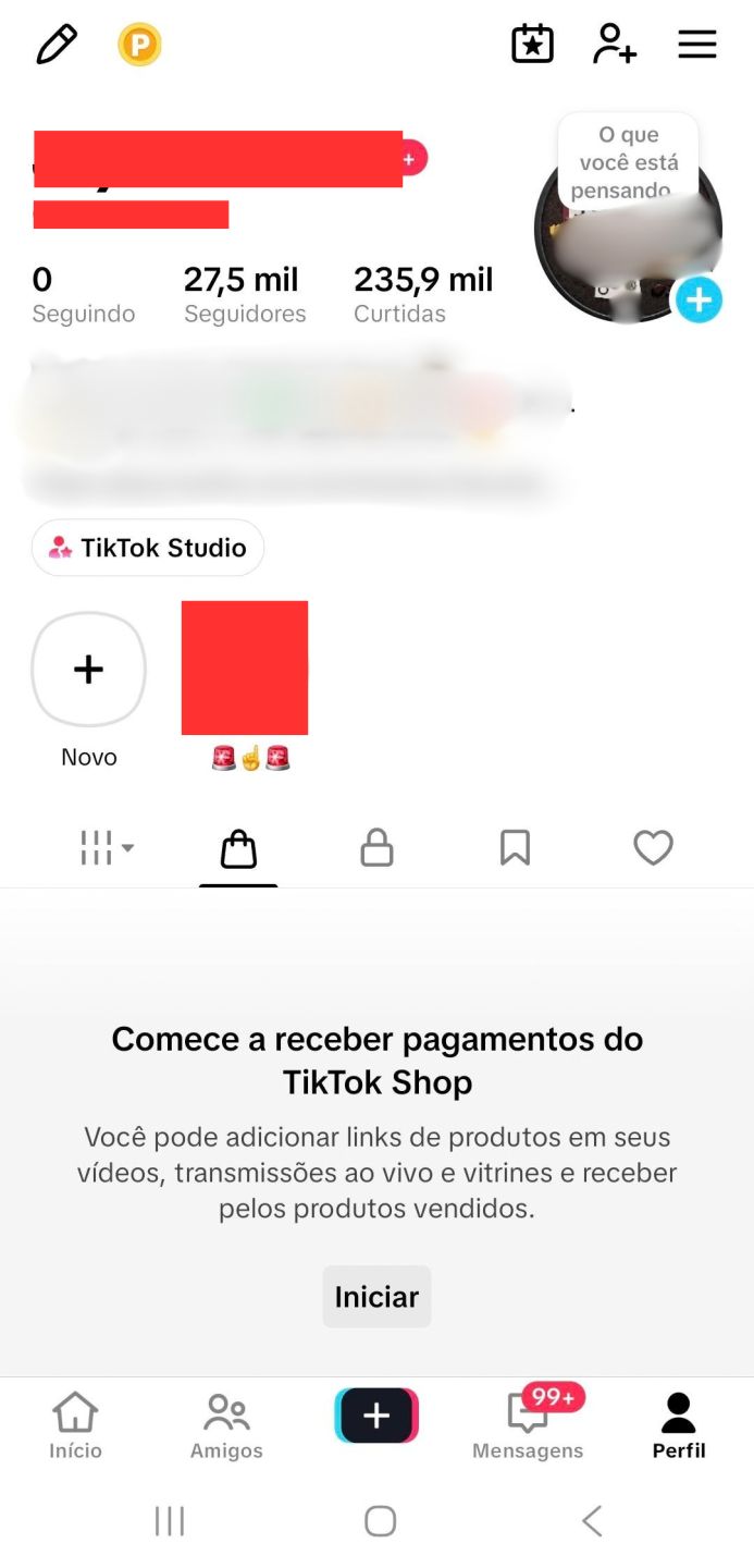 CONTA TIKTOK BR / SEM DOC. +27K SEGUIDORES! COM PROJETO DIGITAL COM RESULTADOS