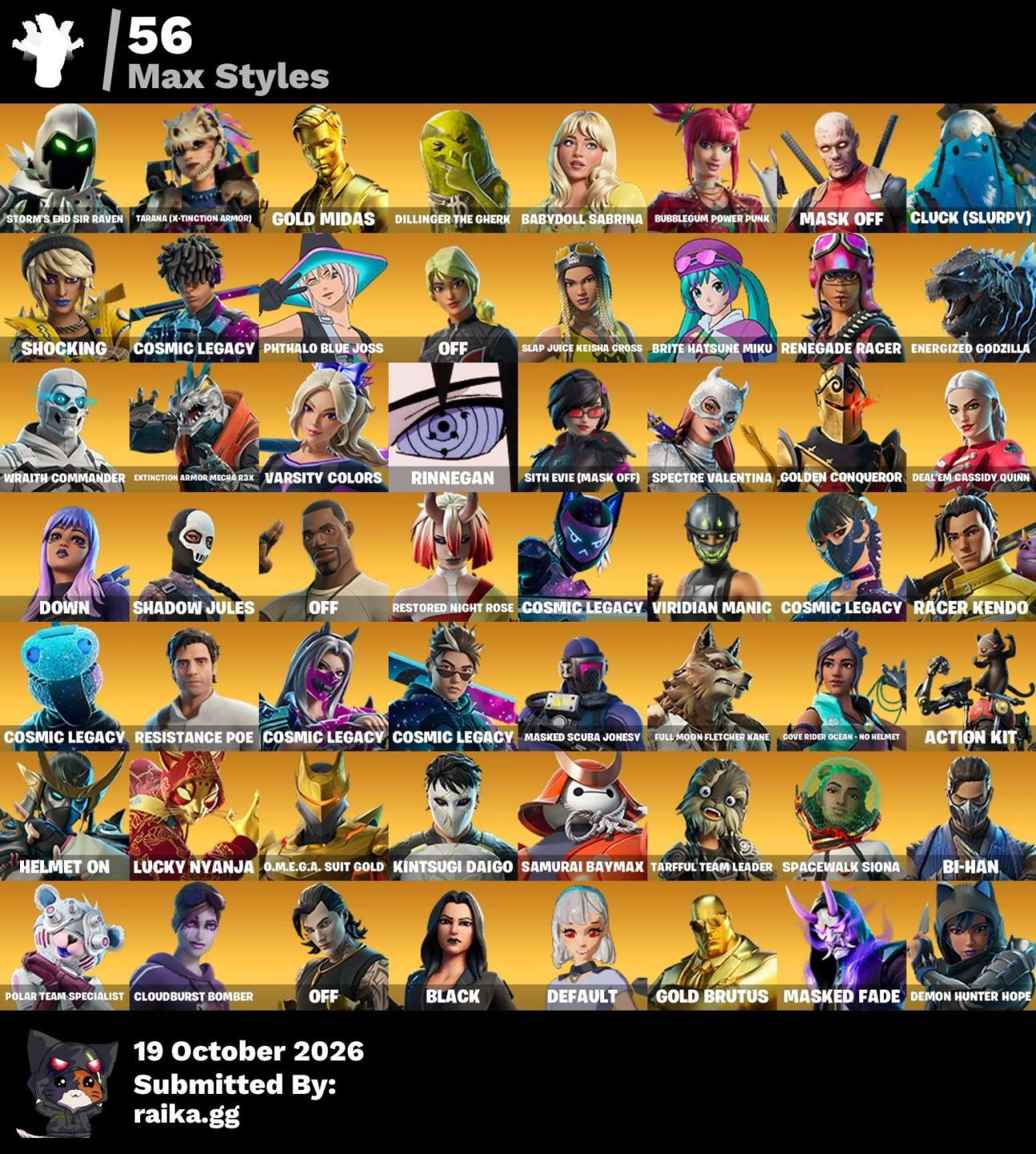 Conta fortnite, varias skins maximizadas, 212+ skin +253 emotes!