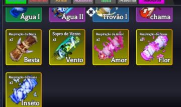 Demon blade itens e abilidade