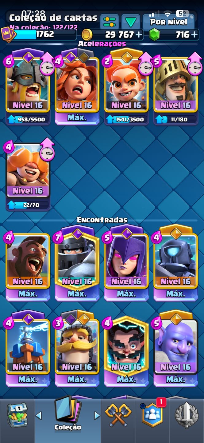 Conta Clash Royale 13.200 Troféus| Todas as Cartas | 20 Evoluções | 11 Nivel Max