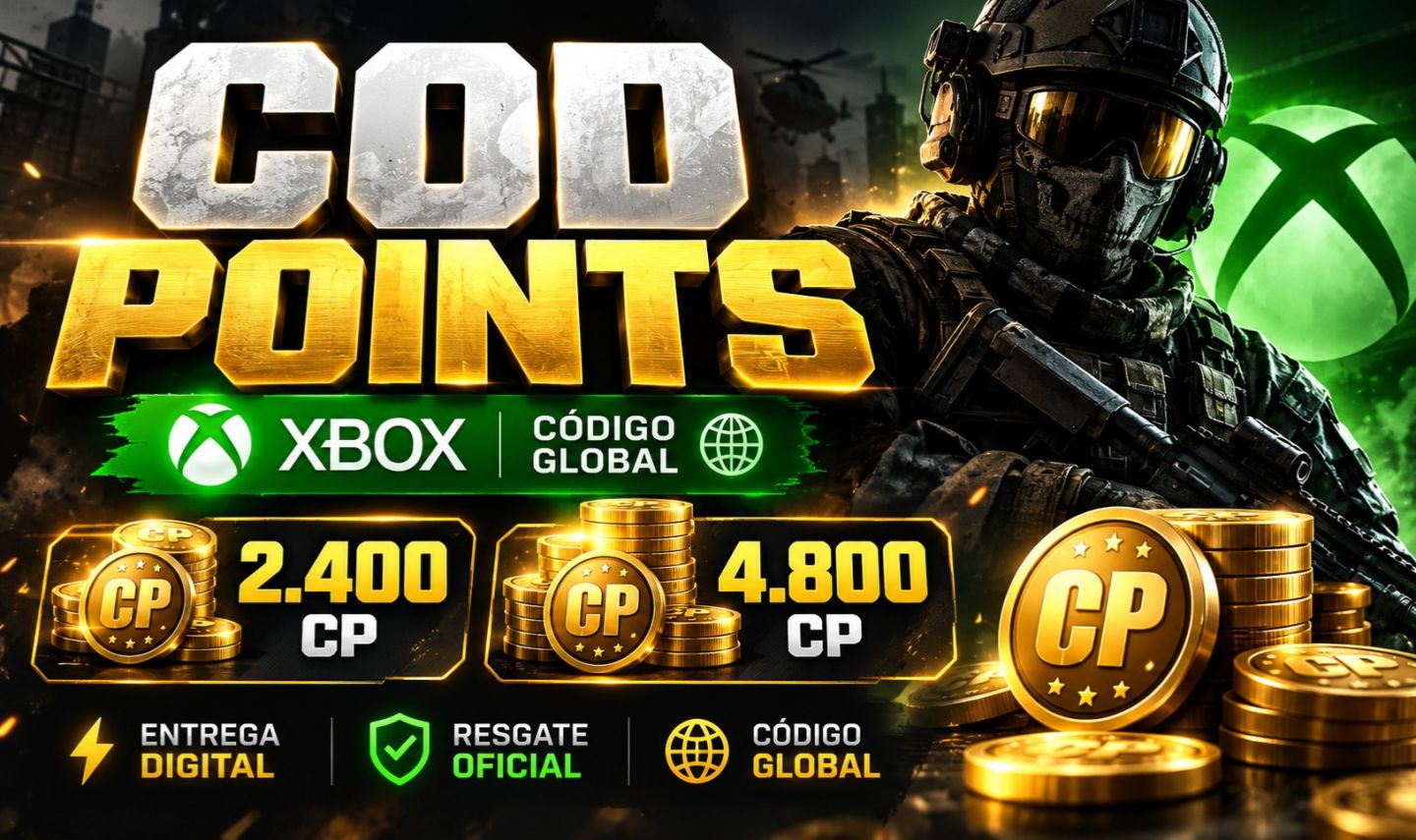 COD Points Xbox | Várias Quantidades | MELHOR PREÇO | Código Global