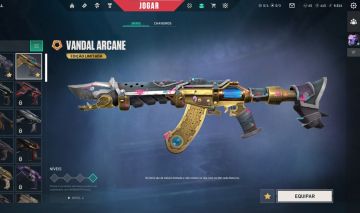 Conta Valorant VANDAL SAQUEADOR/ARCANE/PHANTOM/ DIAMANTE 1