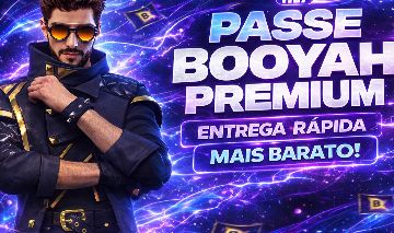 [MAIS BARATO E RÁPIDO] PASSE BOOYAH PREMIUM FREE FIRE - NÃO PRECISA ADICIONAR!