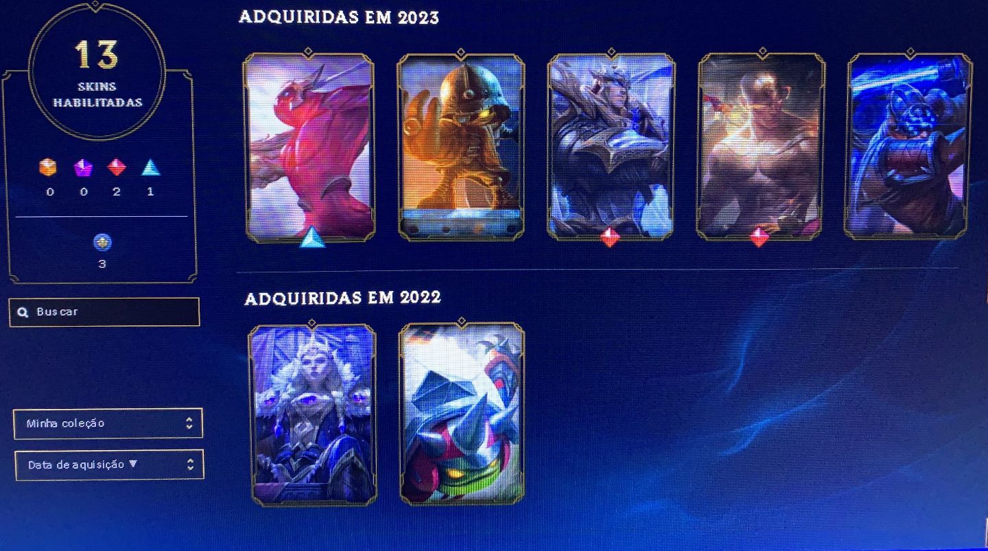 Conta Gold 1 Smurf Ganhando 30 pdls + // Com 15 skins