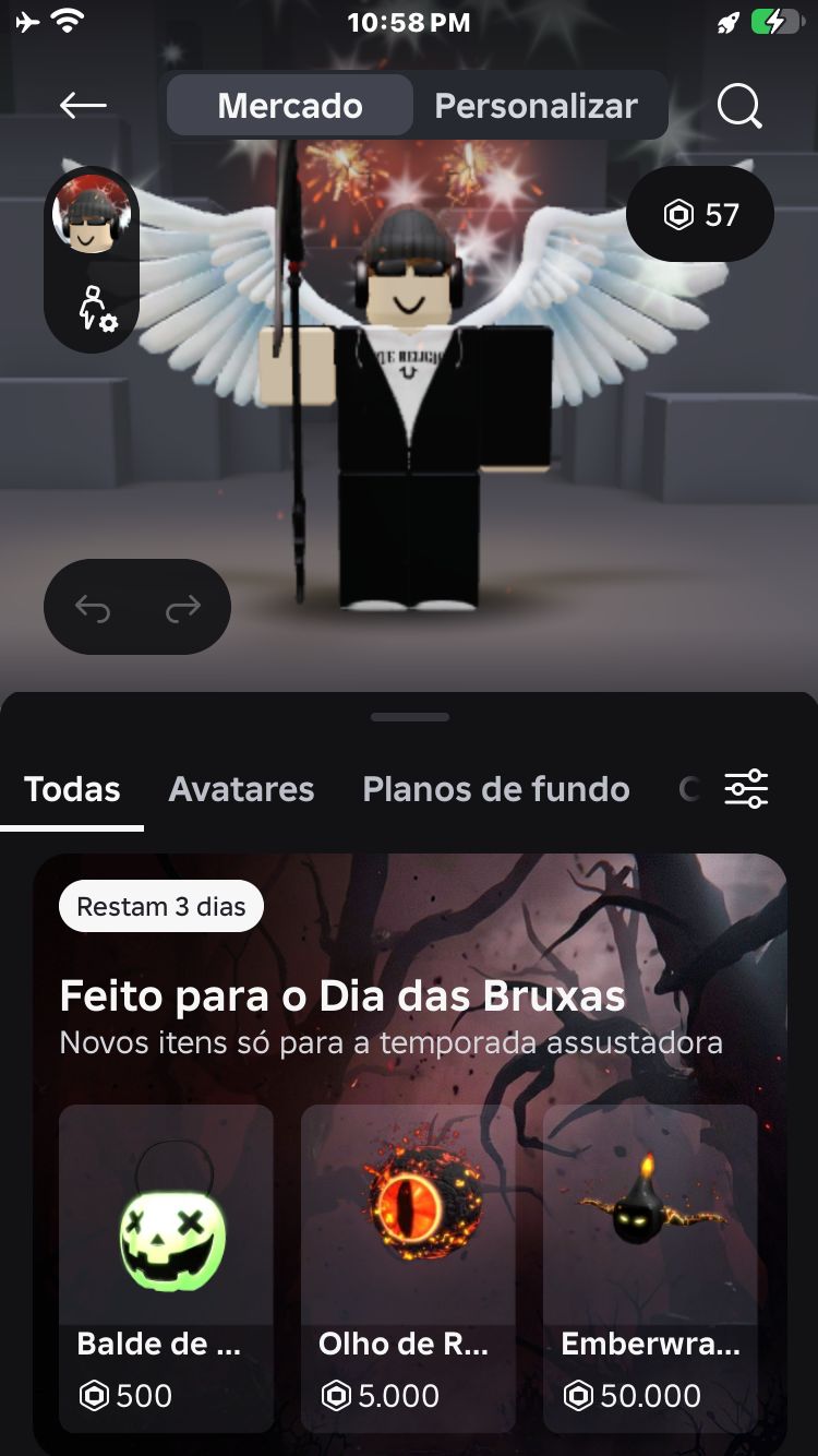 Conta Roblox 2013