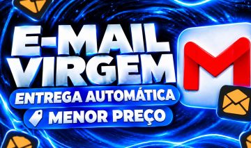[MENOR PREÇO] E-MAIL VIRGEM | PRONTO PARA USO [ENTREGA AUTOMATICA]