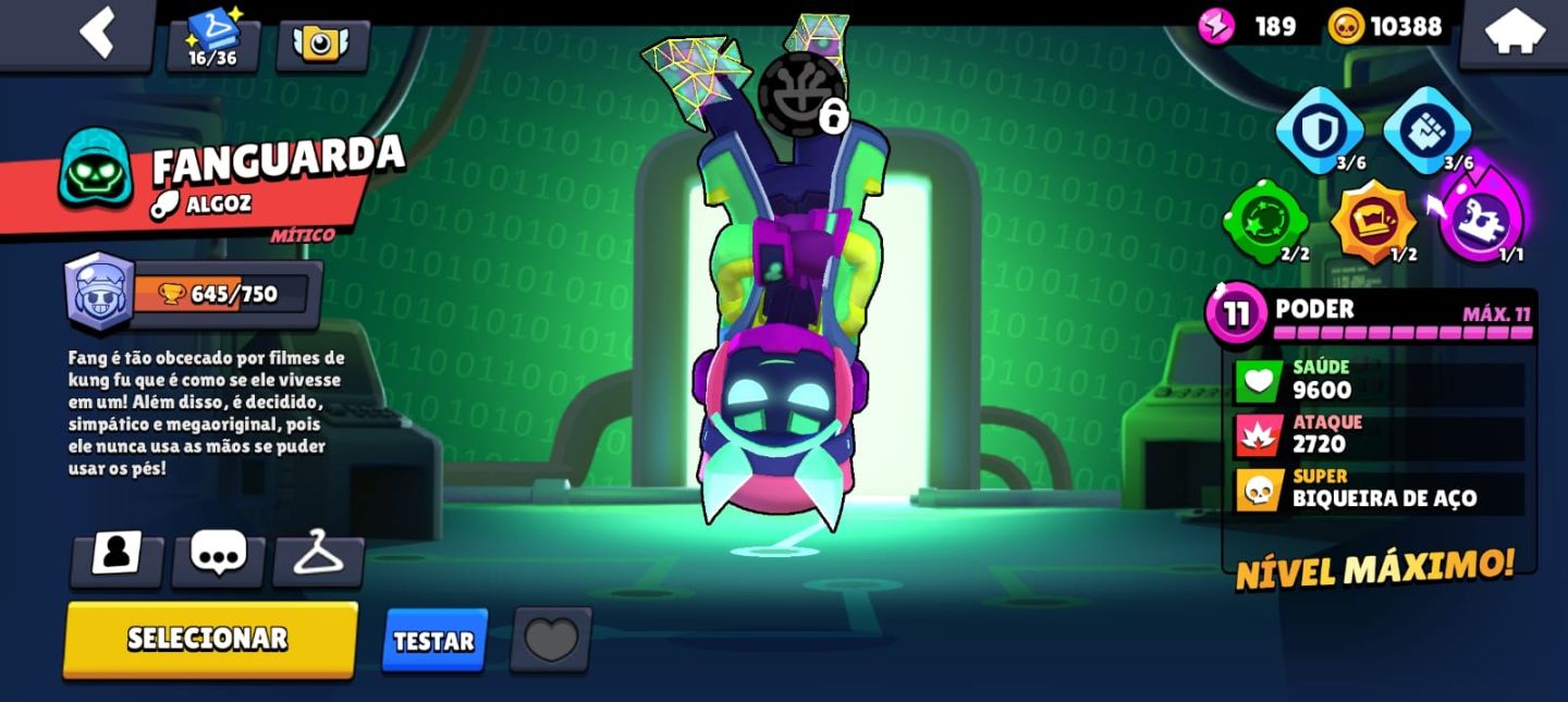 Conta de Brawl Stars 37,7k troféus 102 de 104 Brawlers conta bem desenvolvida.