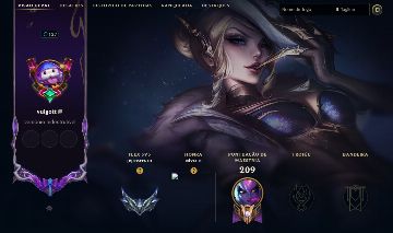 Conta com 69 skins excelente pra upar