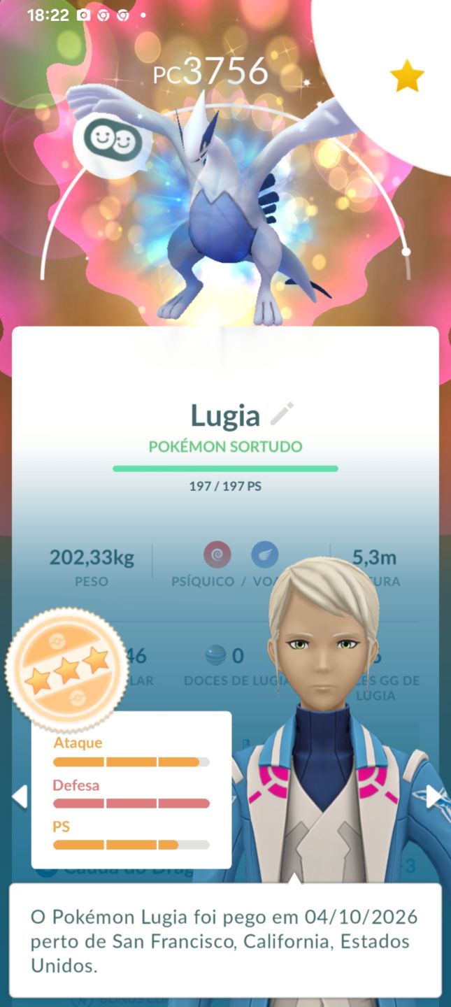 Conta nv 70 Lugia Apex