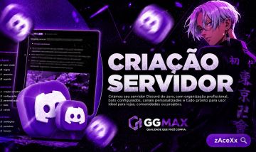 CRIO SEU SERVIDOR NO DISCORD [ENTREGA RÁPIDA]