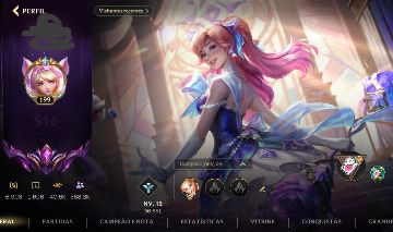 Conta WILDRIFT +210 skins ~ SUPORTE/FADAS/SKINS MÍTICAS ~ +7K GASTOS
