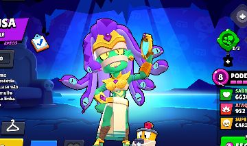 Conta CONTA Brawl Stars COM LENDÁRIOS E 56 BRAWLS + BRAWLERS NÍVEL 11