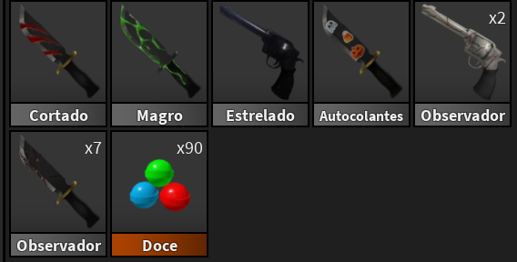 Facas e Armas Murder Mystery 2 | MM2 |