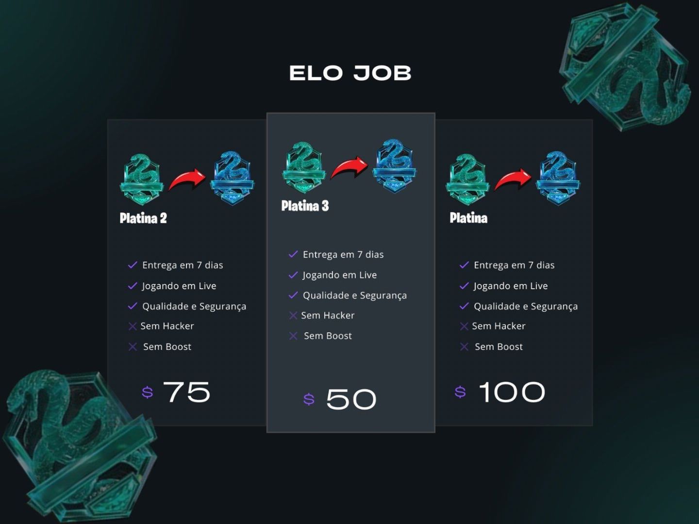 Elo job warzone ate iridescente