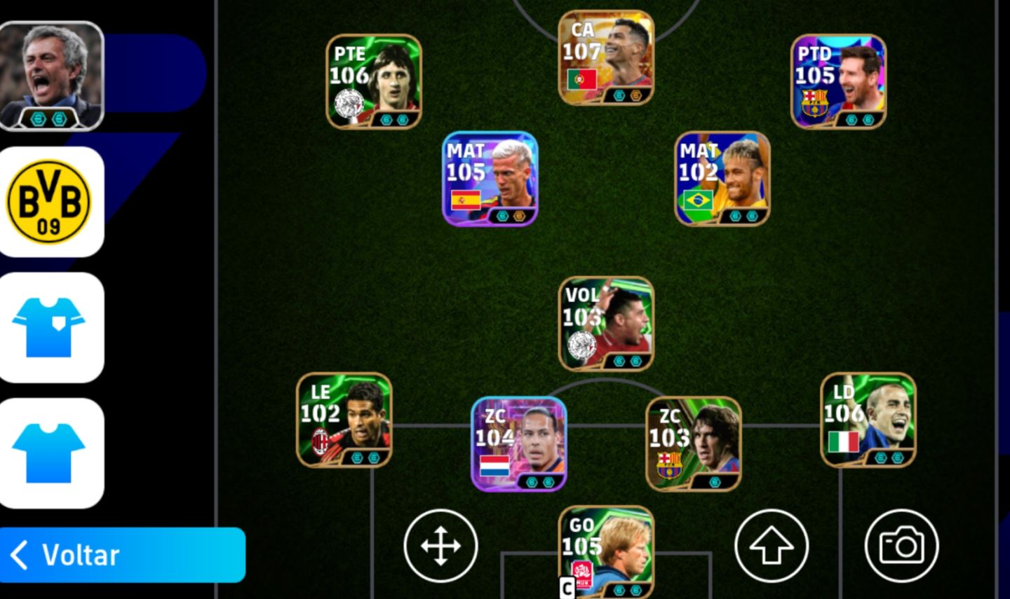 Conta eFootball Mobile Muito Forte | Força Coletiva 3231