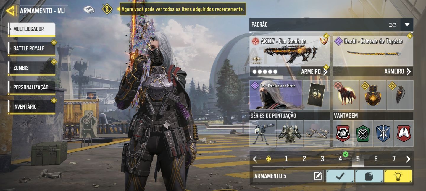 CONTA COD MOBILE COMPLETA | RARIDADE