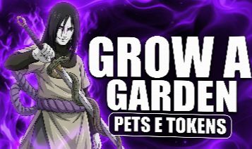 [FORNECEDOR] GROW A GARDEN/CRESÇA UM JARDIM - PETS/TOKENS/BRINDES