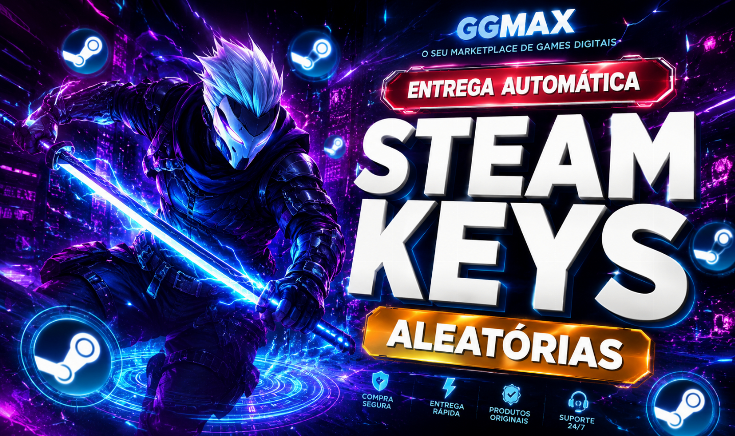 Steam Key Aleatória | Entrega Automática Imediata