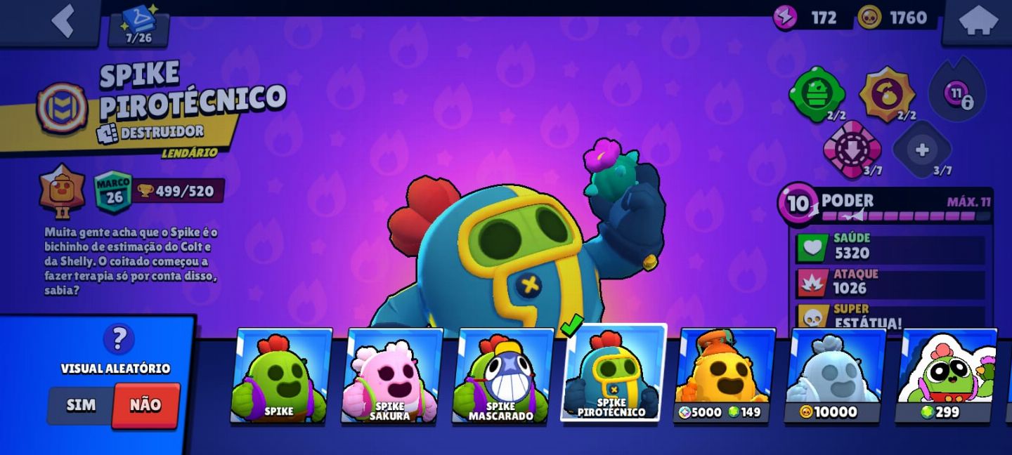 CONTA BRAWL FULL ACESSO COM 2 LENDARIOS