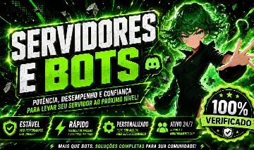 CRIAÇÃO DE SERVIDOR DISCORD + BOTS PERSONALIZADOS