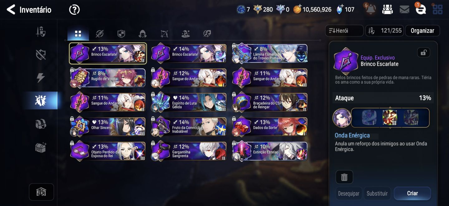 CONTA EPIC SEVEN COM MLS E LIMITADOS, ACEITO PREÇO NEGOCIÁVEL