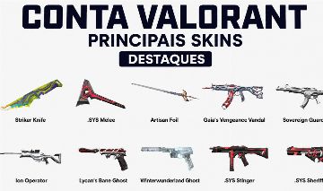 VALORANT 62 SKINS 3 FACAS GAIA VANDAL ION OPERATOR CONTA FULL ACESSO SEGURA!!!