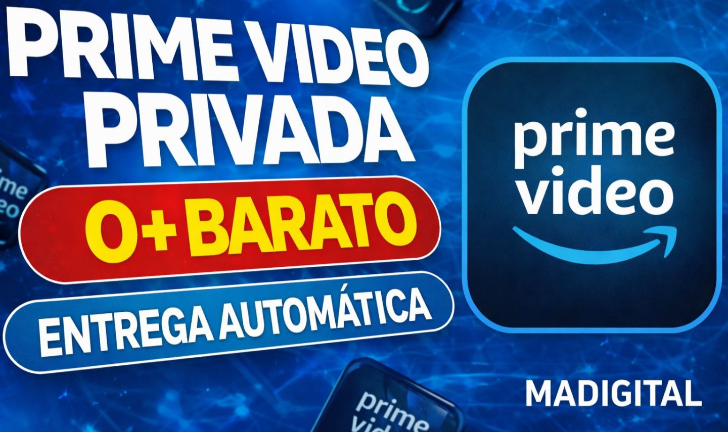 PRIME VIDEO GARANTIA DE 30 DIAS + ENTREGA AUTOMATICA