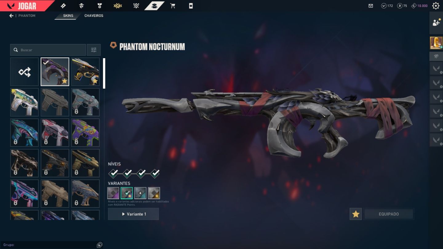 Conta valorant lvl 150