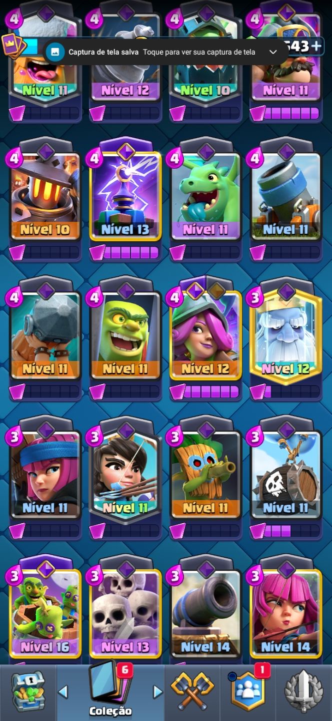 Conta arena 28 (Clash royale