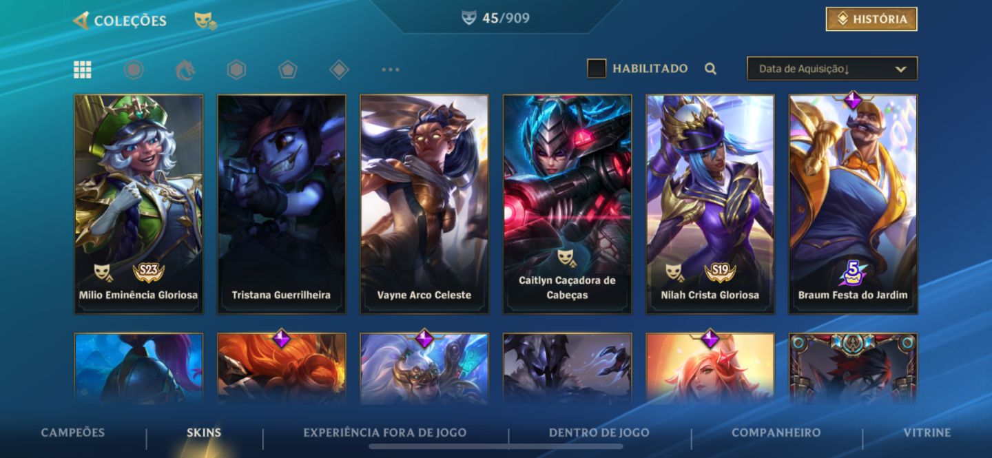 Conta LOL Wild Rift