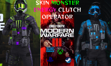 SKIN DA MONSTER CLUTCH OPERATOR - WARZONE TODAS PLATAFORMA - ENTREGA AUTOMATICA