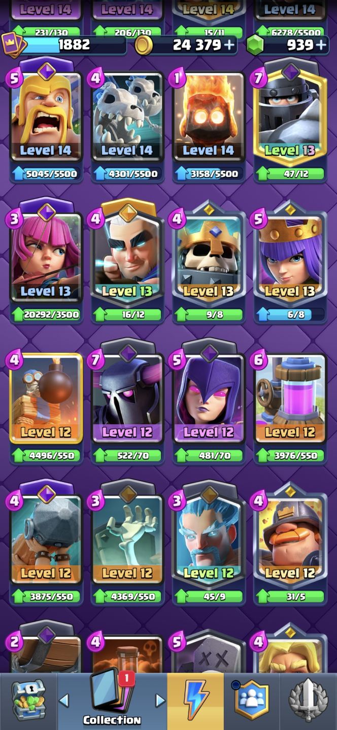 Conta clash royale