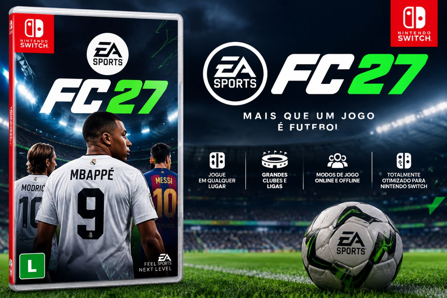 FC 27 Nintendo Switch | CONTA SECUNDÁRIA