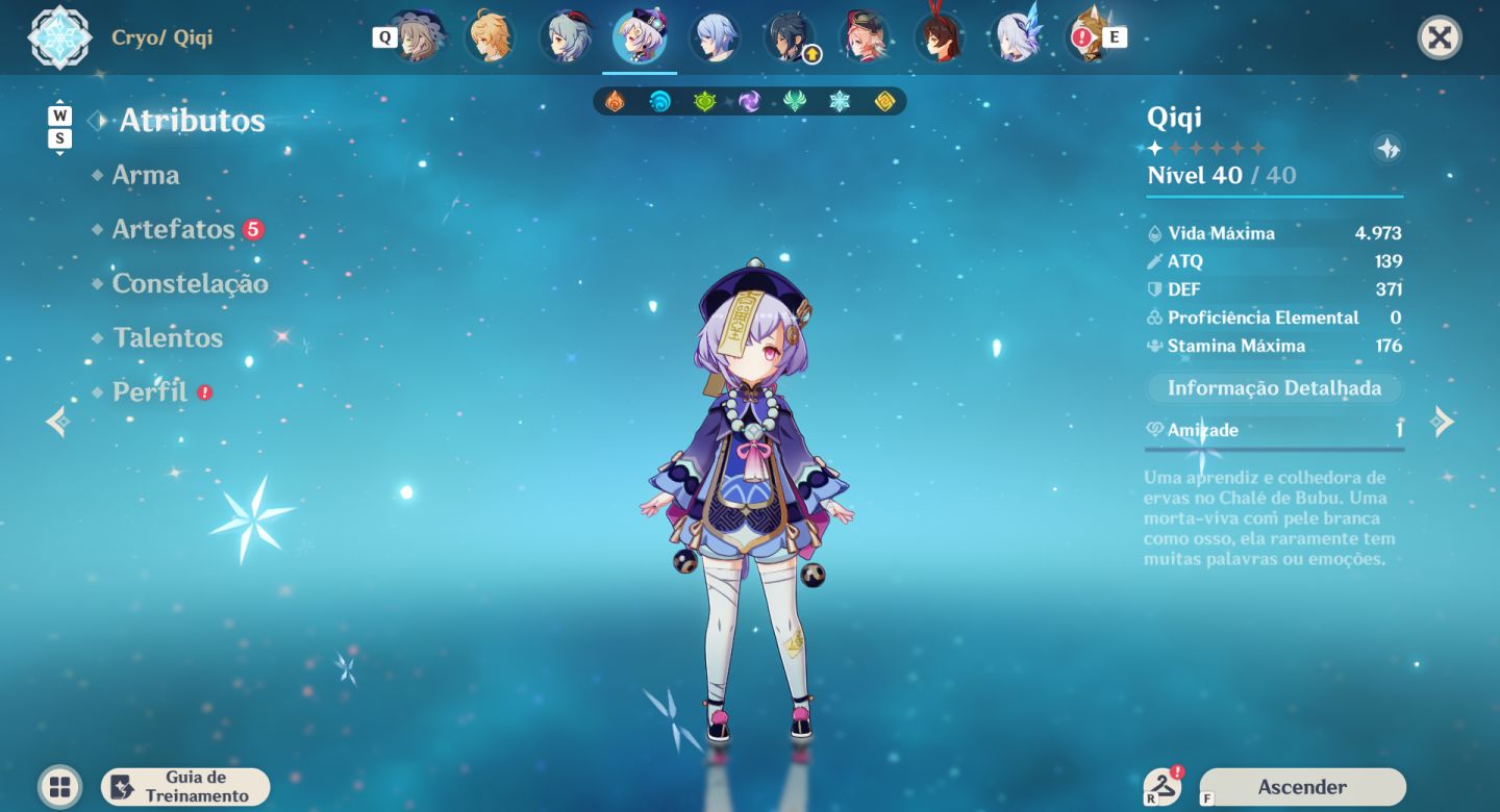 CONTA AR 41 COM NEUVILLETTE, SKIRK, AYATO, GANYU E 3700+ GEMAS