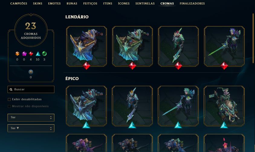 CONTA LOL ESMR 1 | LEVEL 273 | 120 SKINS | FULL CHAMPS | FULL ACESSO |EX DIAMOND