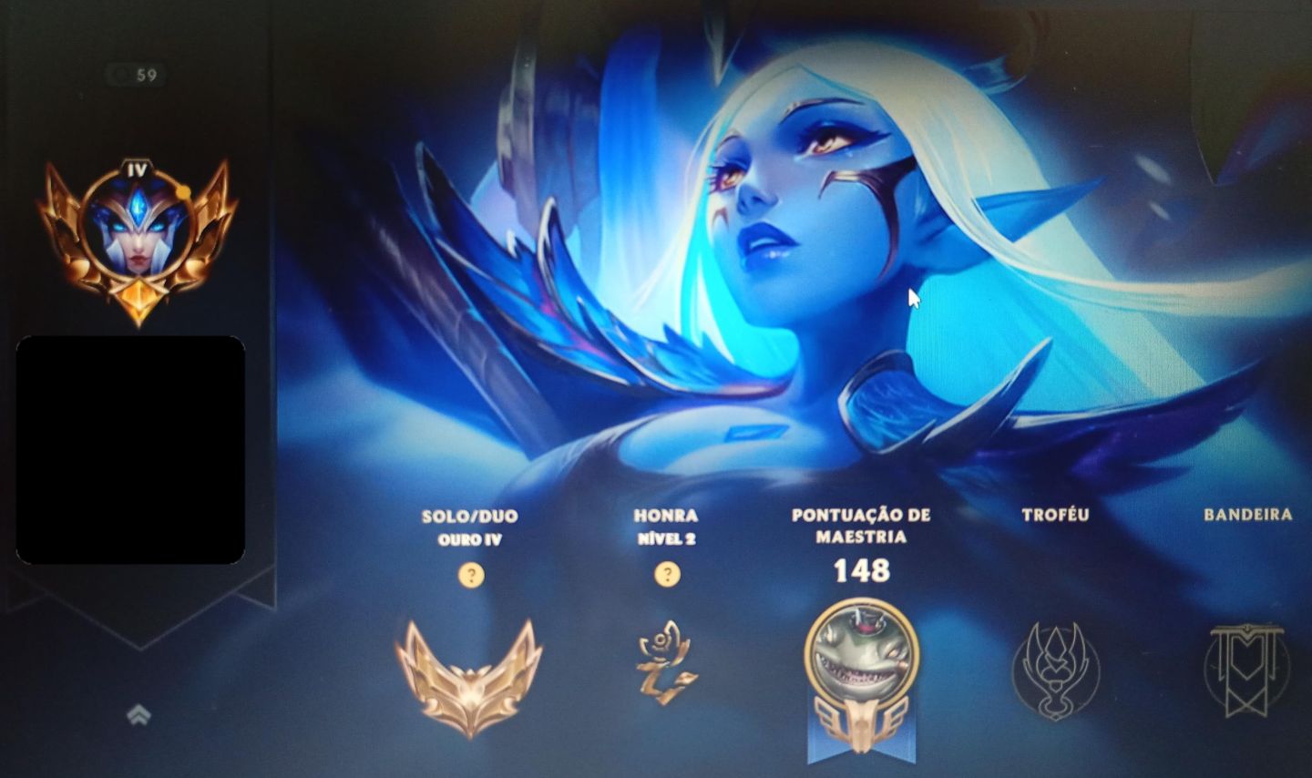 Conta LoL ulpadas a mão ouro, mmr alto pra sair rápido!!