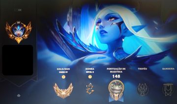 Conta LoL ulpadas a mão ouro, mmr alto pra sair rápido!!