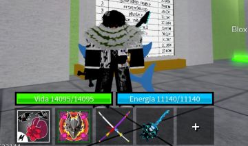 Conta de Roblox focado no blox fruit com dragon perm