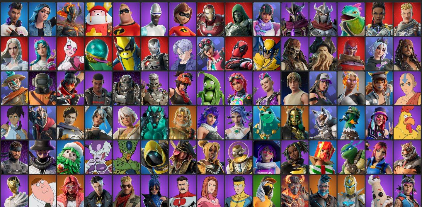 Conta fortnite com skins raras + epic com +300 jogos