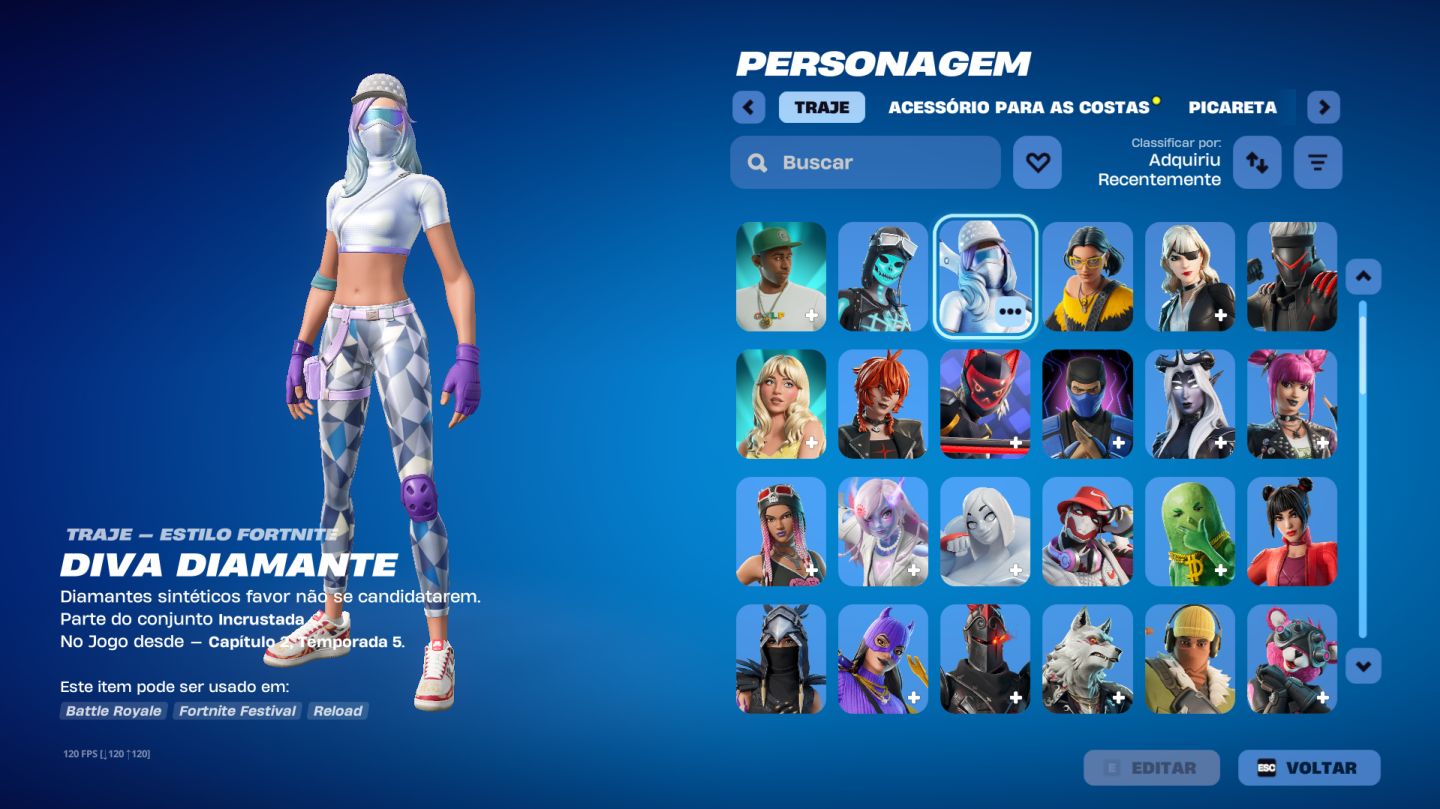 CONTA FORTNITE