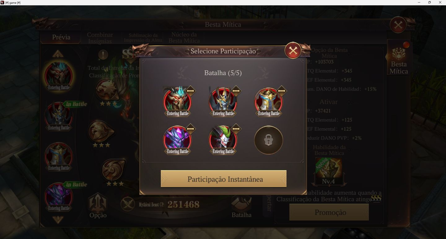 MU DARK EPOCH - DARK LORD FOR - CP 3.700B TOP 1 SERVIDOR