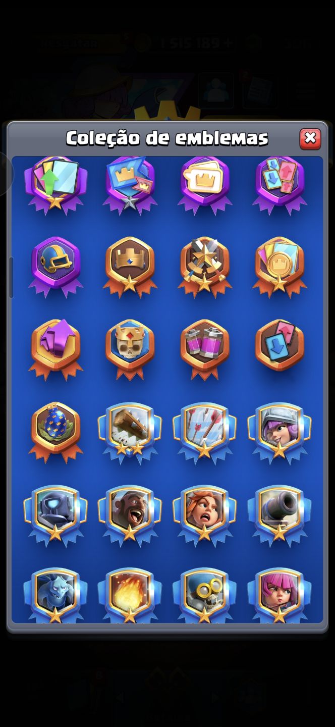 CONTA TOP NO PRECINHO!!, ANTIGA, MUITO OURO, EMOTES, CARTAS, FOCADA EM 2.6