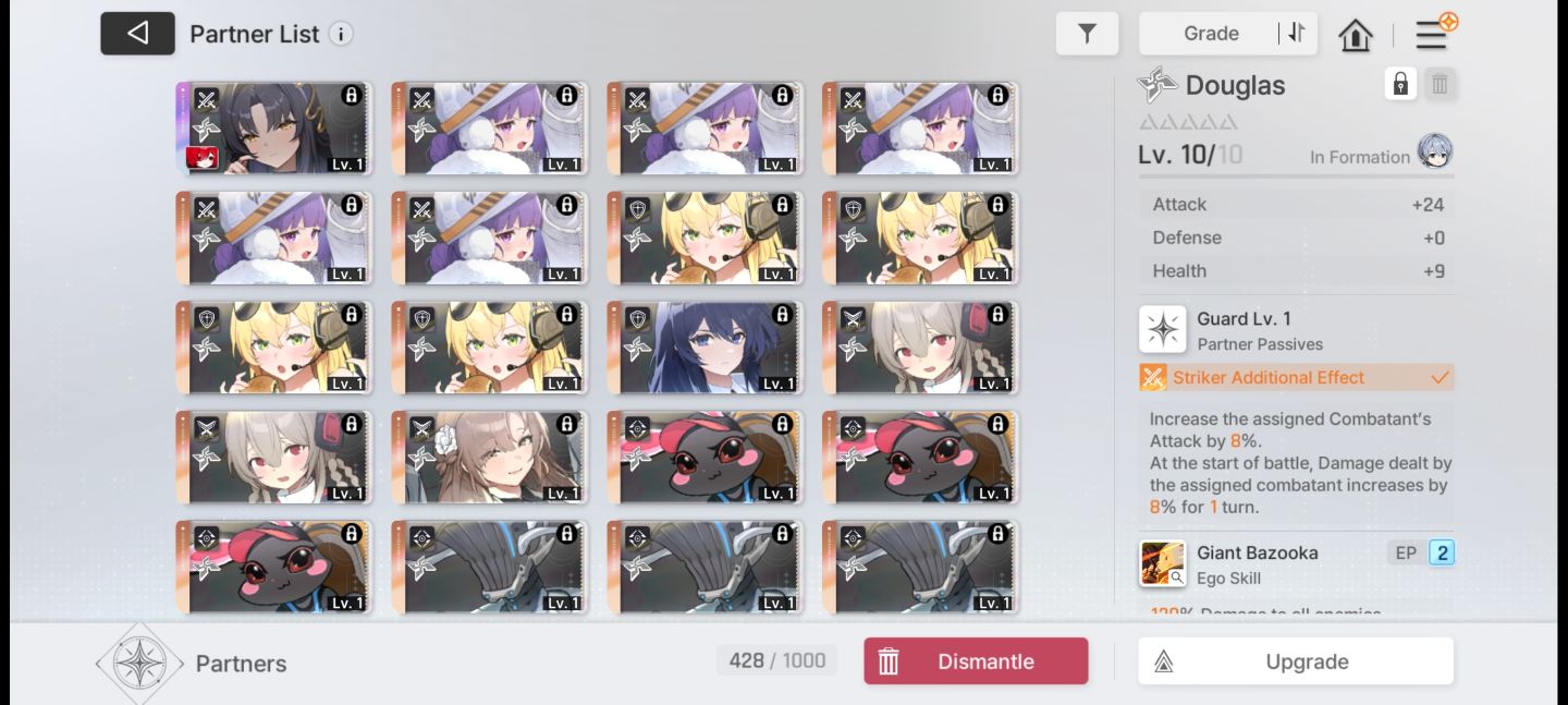 CONTA DE STARTER COM 6 PERSONAGENS 5 + 2 SELETORES