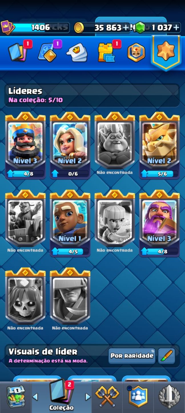 Conta Clash Royale