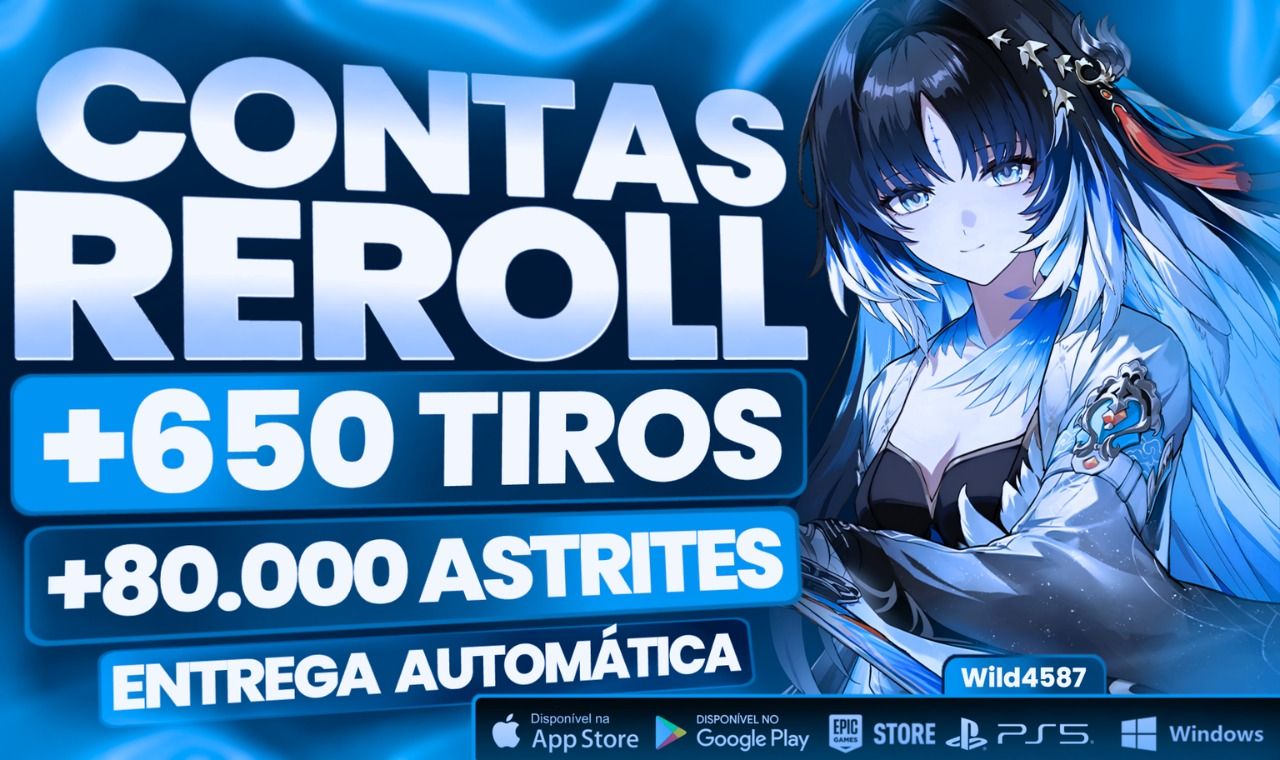 WUTHERING WAVES - CONTA REROLL | MAIS DE 80.000 Astrites | AMÉRICA - WILD4587