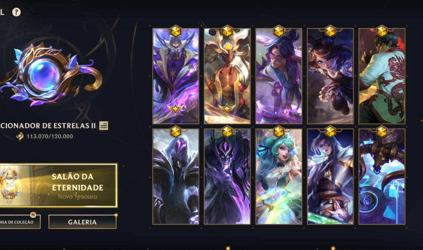 Conta Premium com 692 Skins